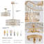 Lustre en cristal 6 lumières K9