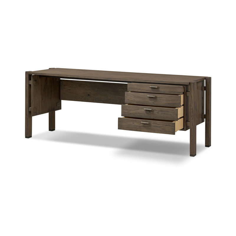 Bureau Javana, Chêne français récupéré gris