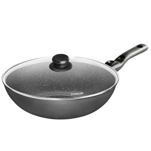 Stoneline Non-Stick Aluminum Wok Set with Lid