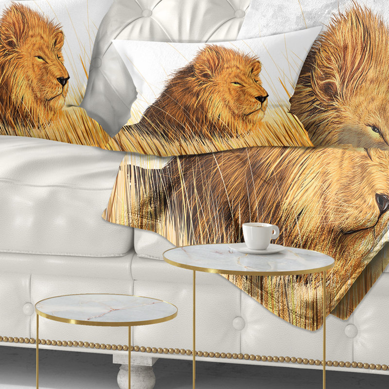 Reversible Throw Pillow