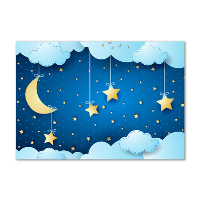 Sky At Night - No Frame Print on Canvas