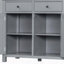 Garde-manger grande capacité de 74,8 po avec 6 portes et tablettes réglables-802571832