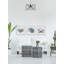 Lage bleu-gris-bleu triptyque-62252087