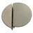2 Pieces Round Nesting Coffee Table Set-439104323-439104321