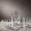 Crackle Handmade Glass Table Vase