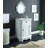 Britni 24'' Single Bathroom Vanity with Marble Top-27887624