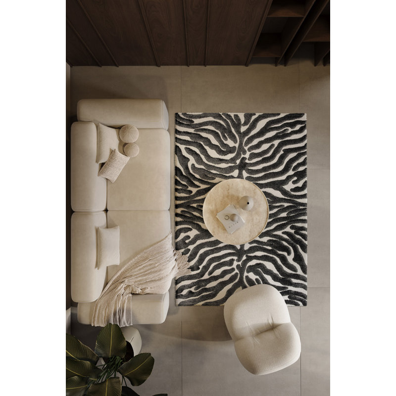 Animal Print Area Rug, Rectangle 200 x 290 cm