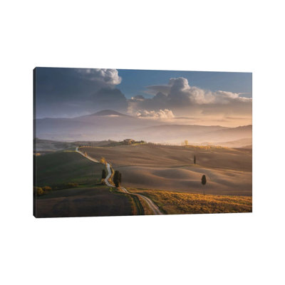 Autumn In Tuscany IX by Daniel Kordan - Wrapped Canvas Print