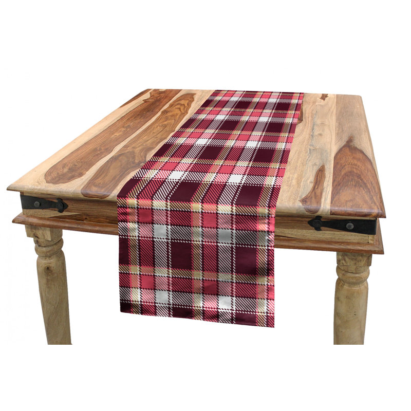 Table Runner, Red, 16'' D x 72'' L
