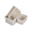 Wicker Lined Storage Basket Set 3-1078407684