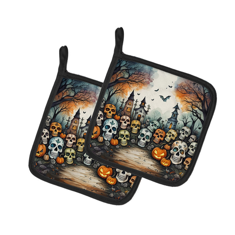 Paire de supports à casseroles Calaveras