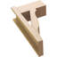Bois de cèdre brut Funston Block TimberThane Perspector, brun clair apprêté-89129046