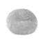 Oversized Large Round 5 Foot Giant Foam Filled Faux Rabbit Fur Bean Bag Sofa with Soft Removeable Cover-2119091938