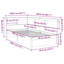 Bookcase Bed Without Mattress White Solid Wood Pine-795098011