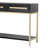 Entryway Table, Console Table With Two Drawers, Retro Hallway Table With Striking Geometric Design For Entryway And Living Room-1426863144