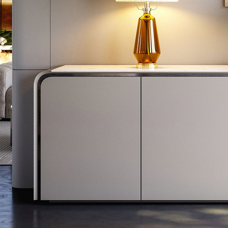 Buffet d'entrée italien simple, H 33,46 po x l 70,87 po x P 15,75 po