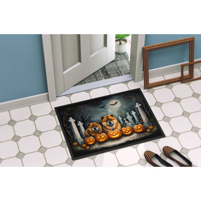 Tapis d'entrée / extérieur antidérapant Noehly 27 po x 18 po