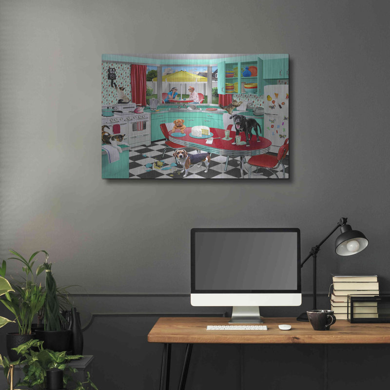 «32 Kitchen Mischief» par Chris Dobrowolski, H 24 po x l 36 po