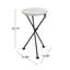 Table d’appoint en bois massif Marlatt