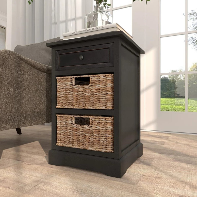 Puig 16'' W Nightstand, Espresso