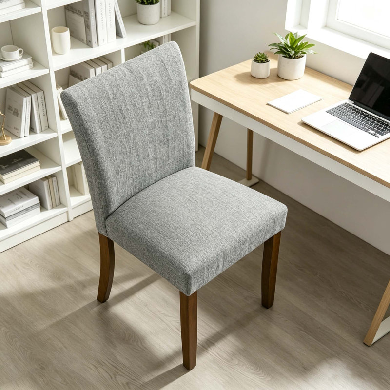 Conifer Grey Upholstered Dining Side Chair (Set Of 2), Gray