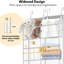 Fabric Wall Organizer with Wall Baskets