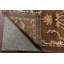 Tapis de couloir brun en laine noué à la main de conception unique 2 pi 8 po x 10 pi 2 po Lucindia