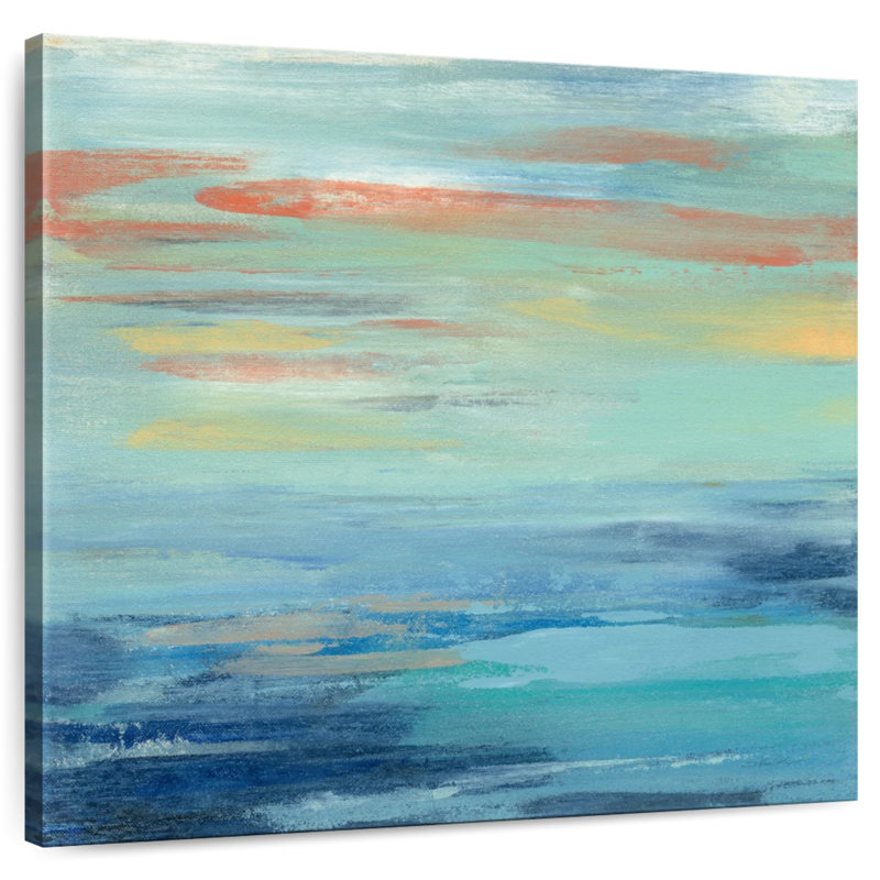 Sunset Beach I, 24" H x 24" W
