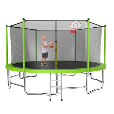 Filet de trampoline pour enclos extérieur 16 pi
