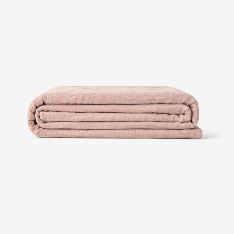 Claudios Cotton Blend Modern & Contemporary Bedspread, Cinnamon