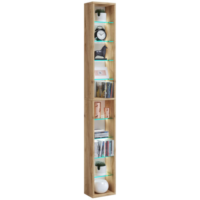 Altheria 151.6cm H x 21cm W Standard Bookcase