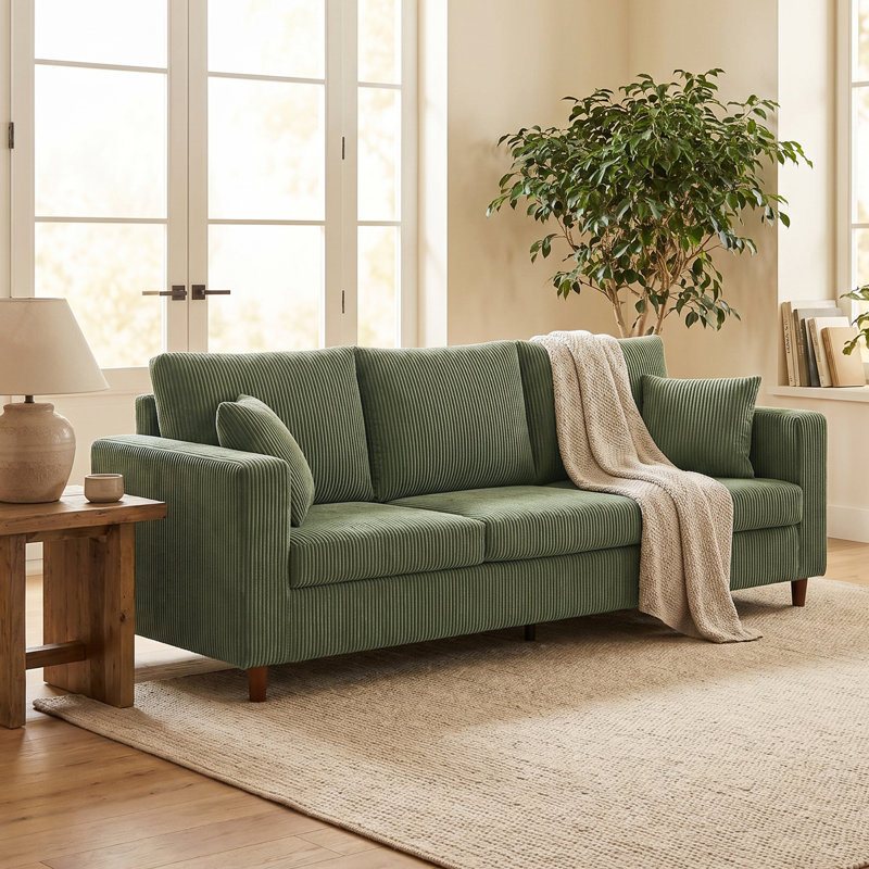 3 Seater Sofa, Green