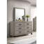Commode, finition gris clair