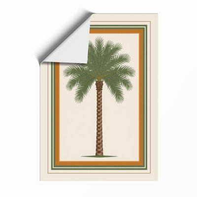 Solitary Palm Study Botanical - Print
