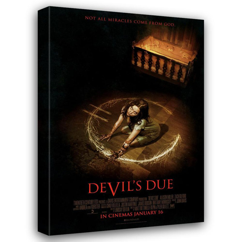 Devil's due, H 24 po x l 16 po