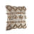 Geometric Striped Textured Polyester Throw Pillow Cover-619850