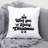 ChristmasDog_Black-11 Reversible Throw Pillow-189718333