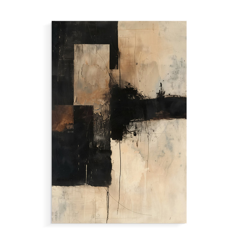 ABSTRACT Series CCCLXI -Canvas Print Only - NOT FRAMED, H 18 po x l 12 po