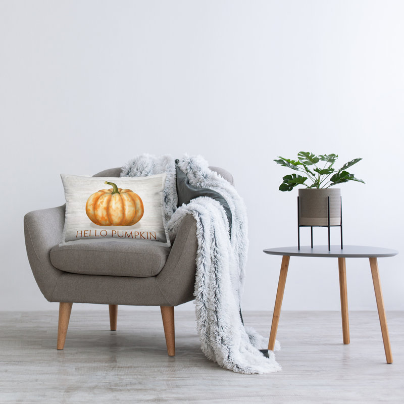 Coussin Rustic Pumpkin Greeting