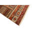 Tapis rouge / beige en laine noué à la main à motif oriental 5 pi 6 po x 7 pi 9 po Lovorko