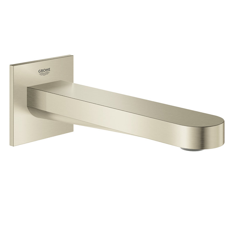 Plus Wall Mounted Tub Spout Trim, Brushed Nickel Infinity