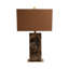 Sagebrook Home 26X16" Rectangle Marble Lamp, Light Brown-1035317988