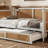 Rattan Daybed with 2 Drawers