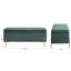 Banc de rangement à couvercle rabattable rembourré-980366974