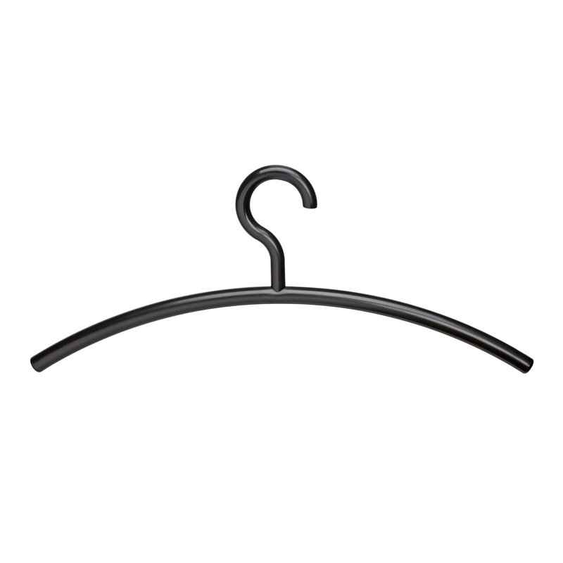 Plastic Standard Hanger for Dress/Shirt/Sweater, Black