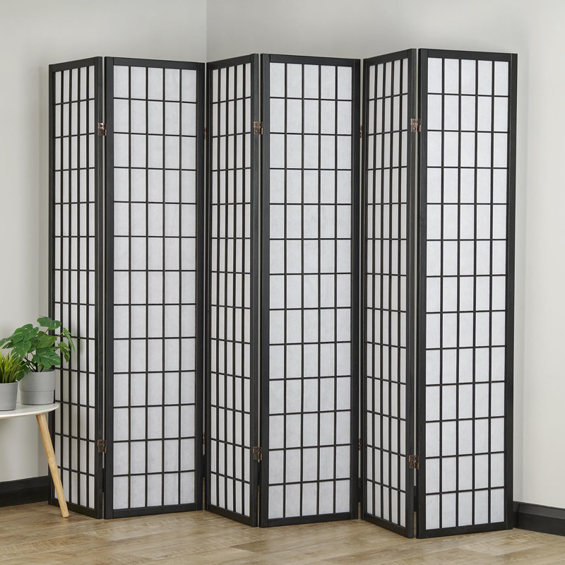 170cm H Metal Folding Room Divider, 6
