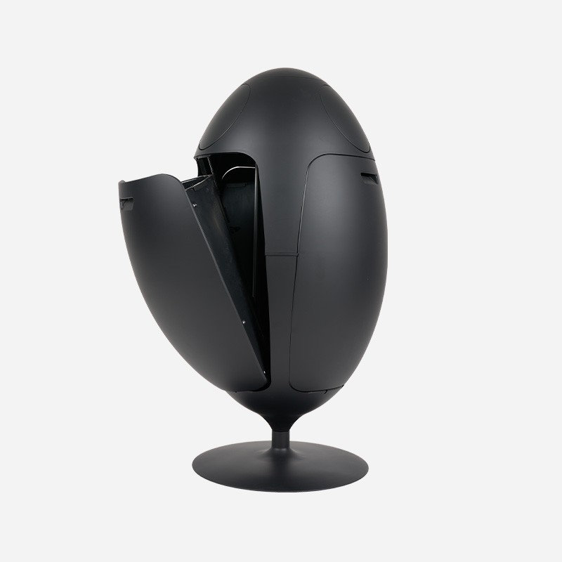 OVETTO GALÀ MATTE, Matt Black