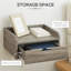 40cm W Engineered Wood Bedside Table-1750753364