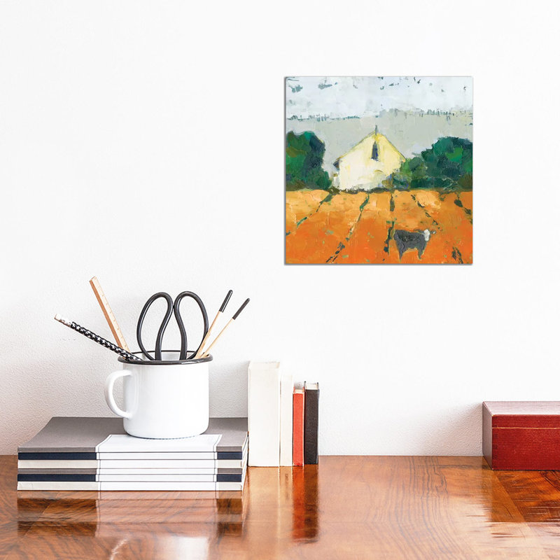 Lengers Barn 1 Piece Wrapped Canvas Painting, 30.48cm H x 30.48cm W 1.9cm D