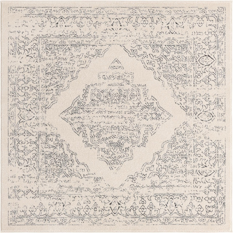 Alresford Oriental Indoor Rug, Square 5'